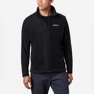 Columbia Men’s Black Steens Mountain Full Zip Fleece Vest